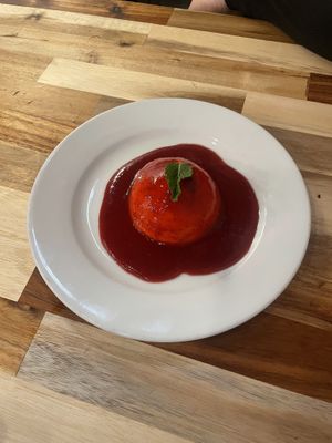 perfect panna cotta   at Lilla in Portland