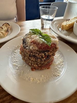 Eggplant Parmesan!  at Lilla in Portland