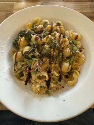 Broccoli pasta 🤤  at Lilla in Portland