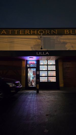 Outside at Lilla in Portland