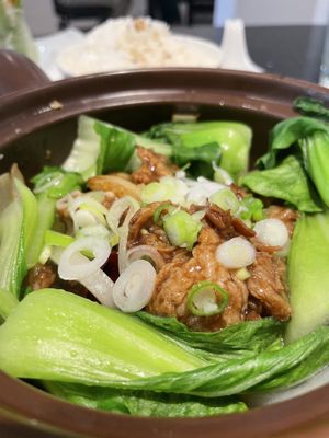 Lemongrass chicken vegan   at Viet Family - The Vegan House in Vancouver