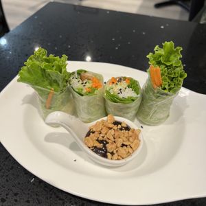 Summer Roll  at Viet Family - The Vegan House in Vancouver