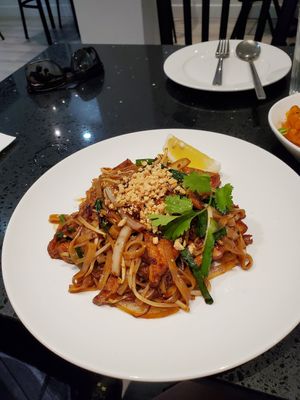 Pad Thai - soooooo good! at Viet Family - The Vegan House in Vancouver