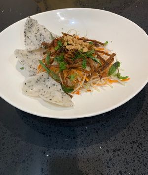 Papaya Salat  at Viet Family - The Vegan House in Vancouver