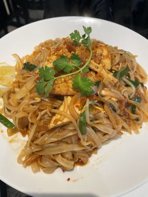 Pad Thai  at Viet Family - The Vegan House in Vancouver