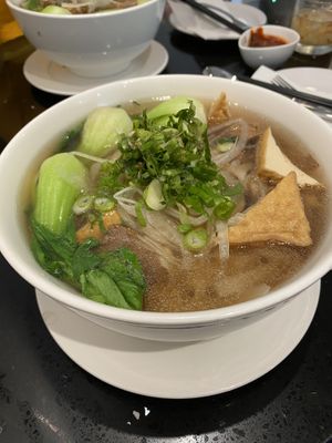 Vegan beef pho 🍲   at Viet Family - The Vegan House in Vancouver