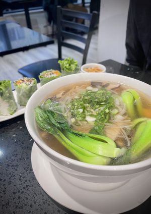 Pho  at Viet Family - The Vegan House in Vancouver