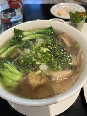 Pho 😍  at Viet Family - The Vegan House in Vancouver