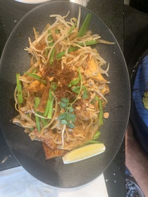 Pad thai  at Viet Family - The Vegan House in Vancouver