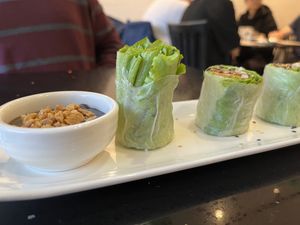 Summer rolls   at Viet Family - The Vegan House in Vancouver