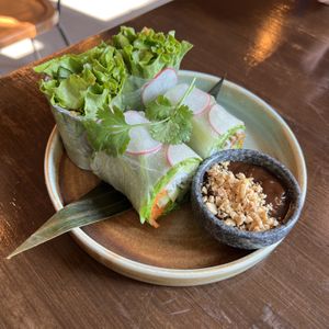 Summer roll  at Viet Family - The Vegan House in Vancouver
