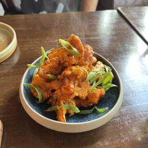 Fried Cauliflower  at Viet Family - The Vegan House in Vancouver