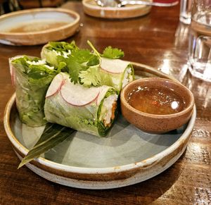 Summer Roll with Tofu at Viet Family - The Vegan House in Vancouver