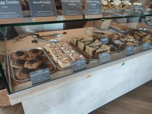 Vegan cake options at The Workhouse in Brixworth