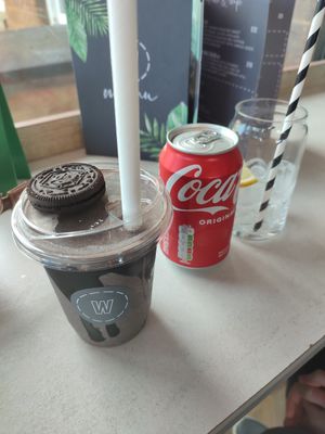 Vegan Oreo milkshake at The Workhouse in Brixworth