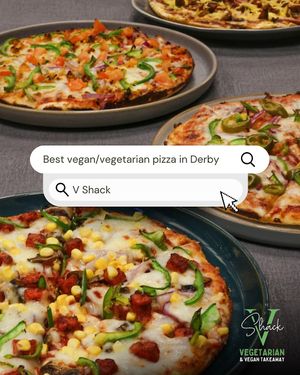 Looking for the best veggie or vegan pizza in Derby? You’ve just found it 🍕🔥
Loaded, flavour-packed, and made fresh every time — V Shack pizzas always hit the spot. at V Shack in Derby