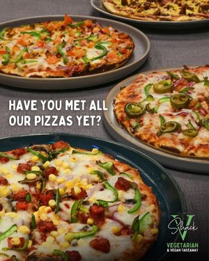 Every pizza at V Shack has got its own fan club, and for good reason. The only question is… which are you trying next? at V Shack in Derby