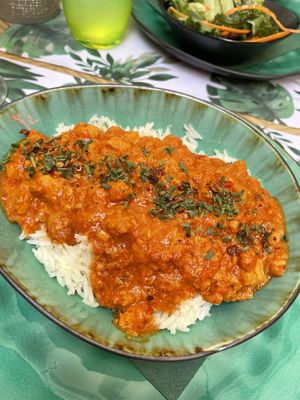 Chicken Paprikash   at Yes It Is Vegan II - Liszt Ferenc Tér in Budapest