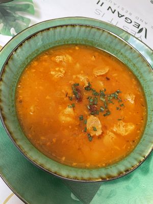 Potato Goulash   at Yes It Is Vegan II - Liszt Ferenc Tér in Budapest