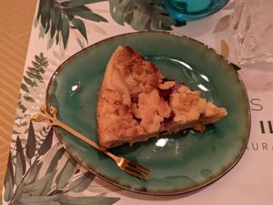 Cheesecake at Yes It Is Vegan II - Liszt Ferenc Tér in Budapest