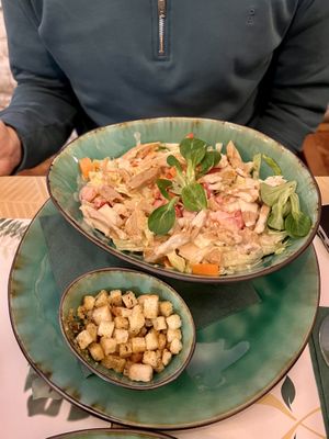 Caesar salad  at Yes It Is Vegan II - Liszt Ferenc Tér in Budapest