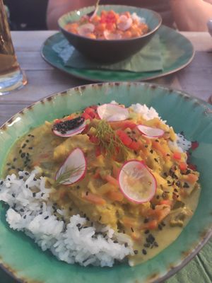 Wild stew at Yes It Is Vegan II - Liszt Ferenc Tér in Budapest