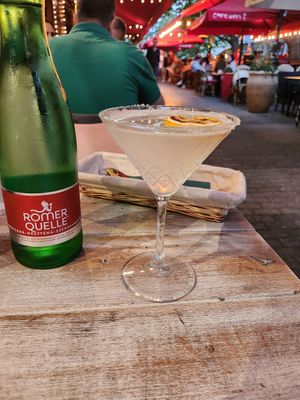 Virgin margarita at Yes It Is Vegan II - Liszt Ferenc Tér in Budapest