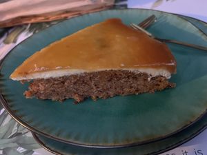 Carrott Cake was grear  at Yes It Is Vegan II - Liszt Ferenc Tér in Budapest