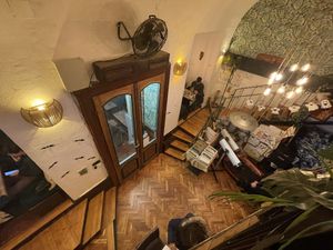 View from upstairs   at Yes It Is Vegan II - Liszt Ferenc Tér in Budapest