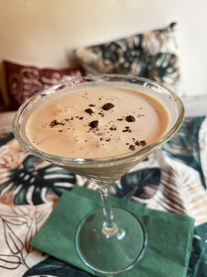 Virgin Espresso Martini  at Yes It Is Vegan II - Liszt Ferenc Tér in Budapest