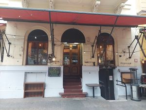 From the outside at Yes It Is Vegan II - Liszt Ferenc Tér in Budapest