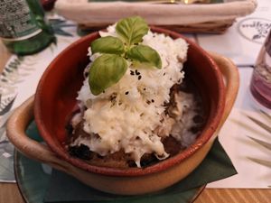 Lasagna at Yes It Is Vegan II - Liszt Ferenc Tér in Budapest