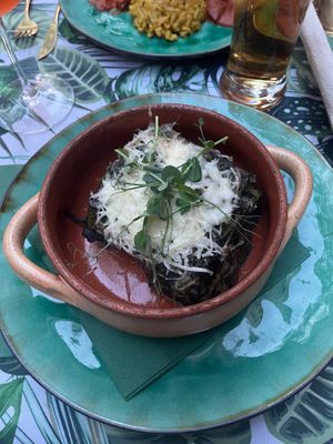 Lasagnes épinard champignons  at Yes It Is Vegan II - Liszt Ferenc Tér in Budapest