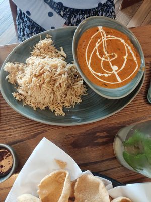 Vegan butter chicken at Camile in Navan