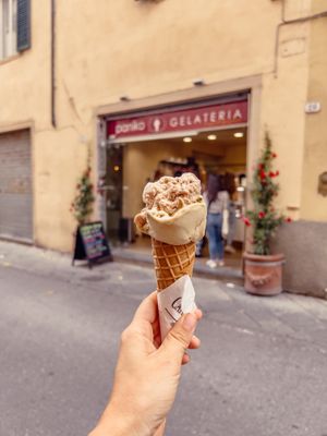Bestes Pistazieneis!  at Gelateria Paniko in Lucca