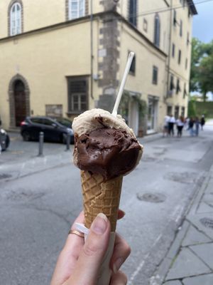   at Gelateria Paniko in Lucca