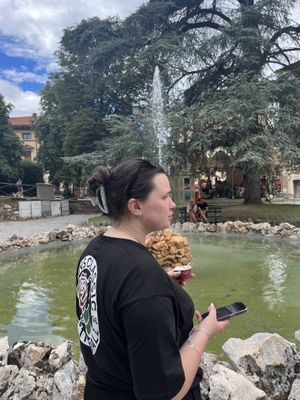   at Gelateria Paniko in Lucca