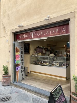   at Gelateria Paniko in Lucca