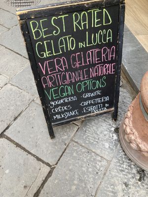   at Gelateria Paniko in Lucca