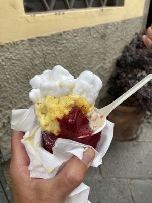   at Gelateria Paniko in Lucca