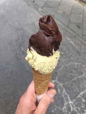   at Gelateria Paniko in Lucca