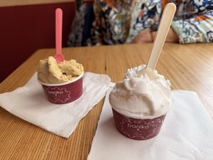   at Gelateria Paniko in Lucca