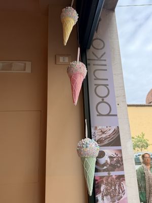   at Gelateria Paniko in Lucca