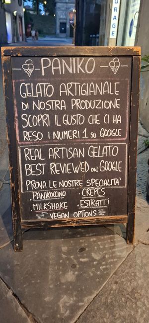  at Gelateria Paniko in Lucca