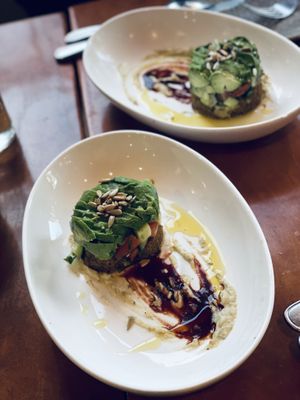 Quinoa tart  at Savor in San Francisco