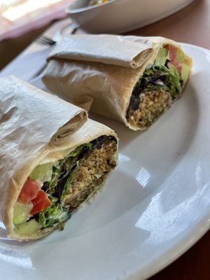 House-made falafel. Yum!!!!  at Savor in San Francisco