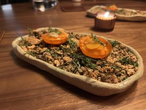 Carrot starter  at Encanto in Lisbon