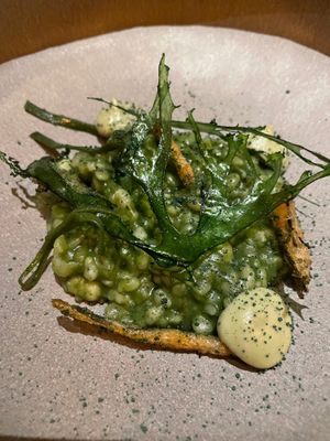 Rabanada | Pomegranate | Jerusalem artichoke at Encanto in Lisbon