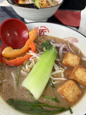 Vegan Miso Ramen - flavoursome   at Takumi in Hamburg