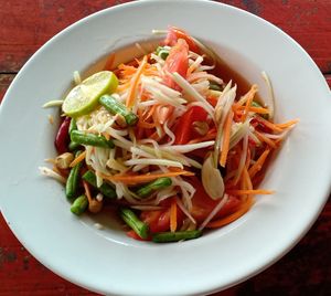 Papaya Salad at Nana Kitchens - ครัวานา in Koh Samui